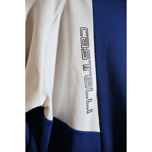 Castelli long sleeve pullover jersey size XXL Blue - Picture 2 of 11